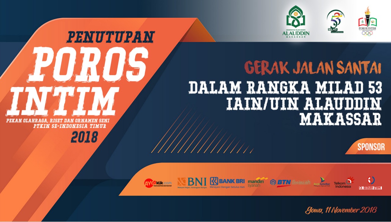 Gambar Penutupan Poros Intim 2018, WR III: Kami Bangga